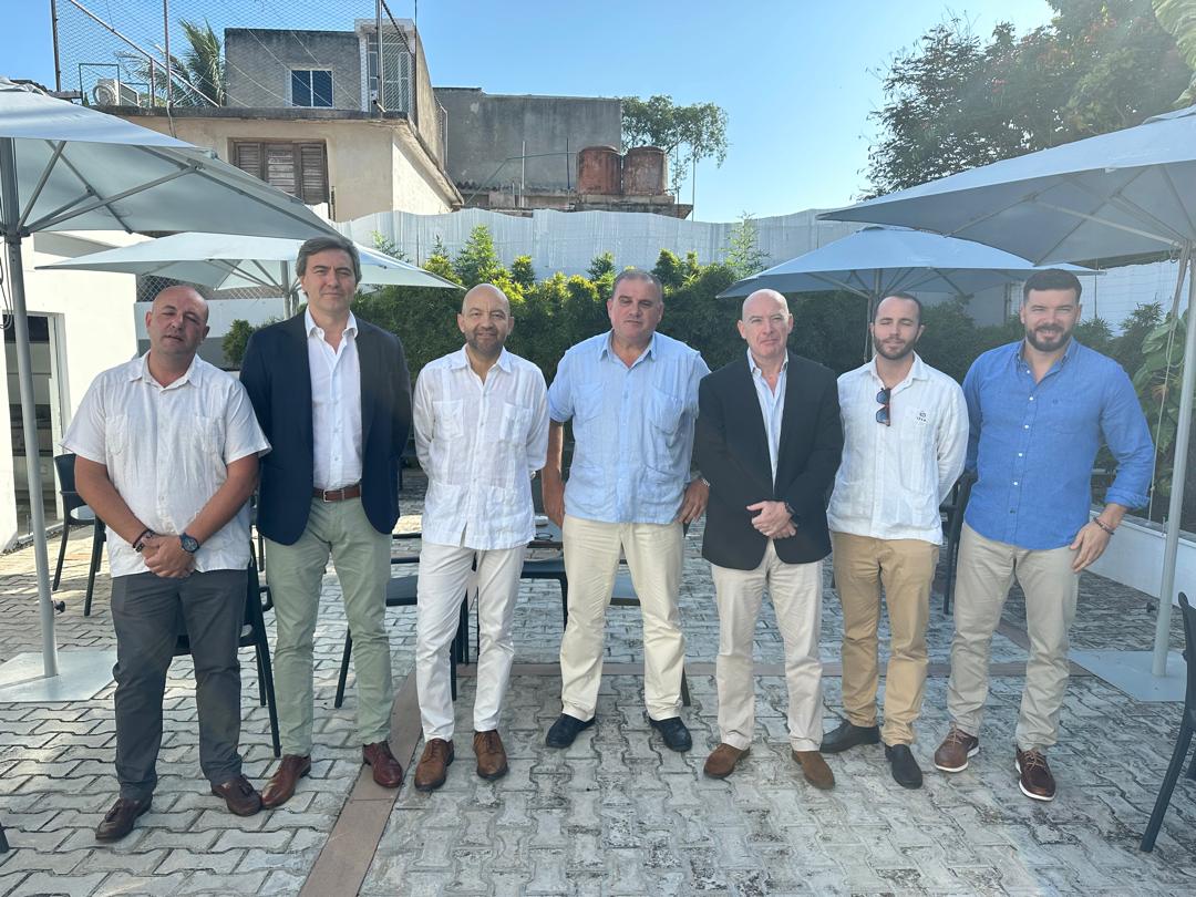 Visita de Jaime García Legas